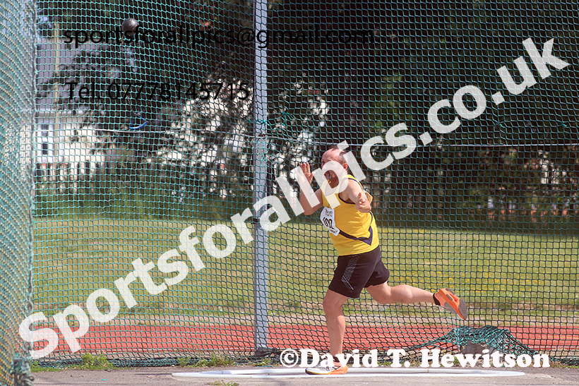 Hammer, 2025 NEMAA Track and Field, Monkton. Photo: David T. Hewitson/Sports for All Pics